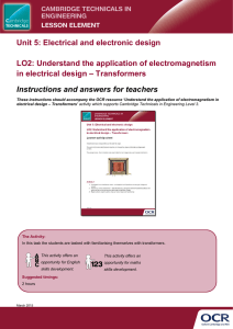 Understand the application of electromagnetism in electrical