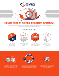 ULTIMATE GUIDE TO BUILDING AUTOMATION SYSTEM (BAS)