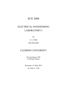ECE 309 - Clemson University