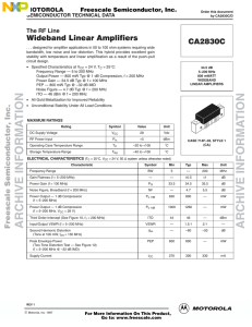 CA2830C Data Sheet - Archived
