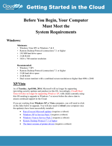 Before You Begin, Your Computer Must Meet the System