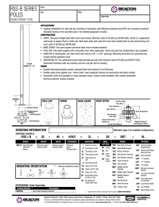 RSS-B SERIES POLES