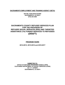 draft - Sacramento Employment and Training Agency