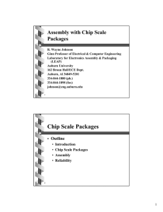Chip Scale Packages