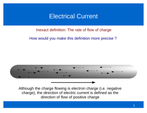 Electrical Current