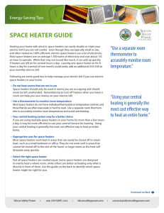 Space Heater Guide - Silicon Valley Power