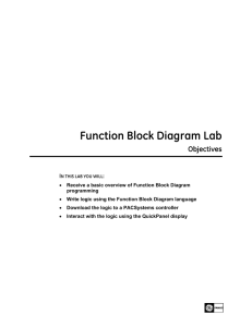 Function Block Diagram Lab
