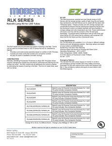 rlk series - Mobern Lighting