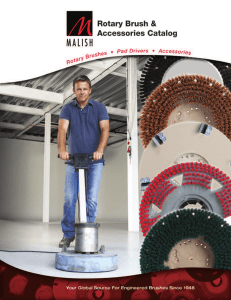 Rotary Brush and Accessories Catalog