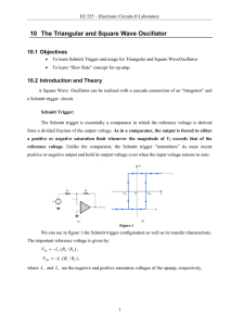 10 The Triangular and Square Wave Oscillator