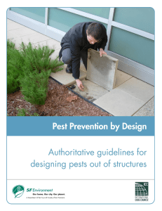 Pest Prevention By Design Guidelines