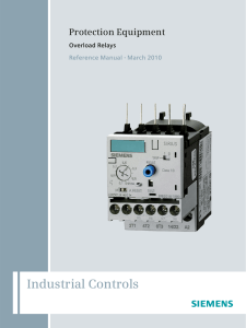 Reference Manual Protection Equipment