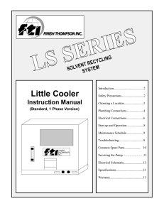 Little Cooler - Finish Thompson, Inc.