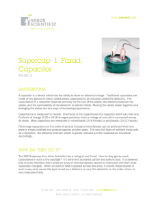 Supercap 1 Farad Capacitor