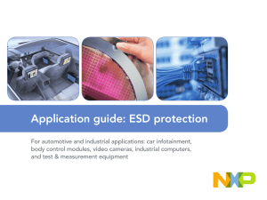 Application guide: ESD protection