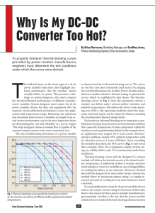 Why Is My DC-DC Converter Too Hot?