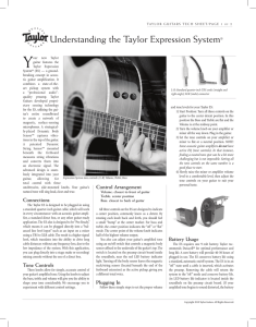 Understanding the Taylor Expression System®