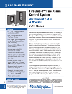 FireShieldTM Fire Alarm Control System