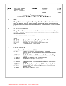 THERMOFIT® ADHESIVE S-1255-04 Flex Fluid Resistant, High