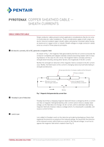 Pyrotenax Copper Sheathed Cable Sheath Currents Additional