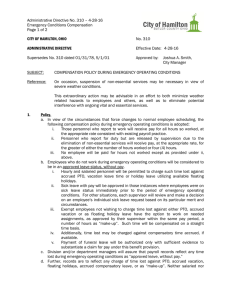 Administrative Directive No. 310 – 4-28