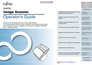 Operator`s Guide