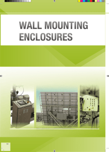 wall mounting enclosures