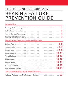 Bearing Failure Guide