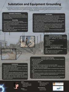 Substation and Equipment Grounding
