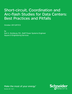 Short-circuit, Coordination and Arc-flash Studies for