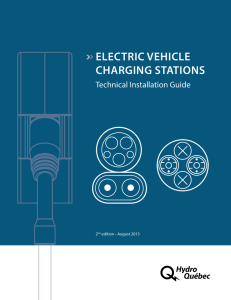 electric vehicle charging stations - Hydro