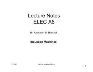 Induction machines