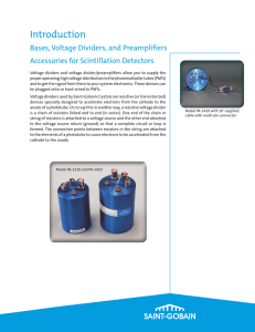 Voltage Divider Design Considerations - Saint