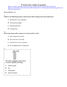 8: 8th grade science sample test questions
