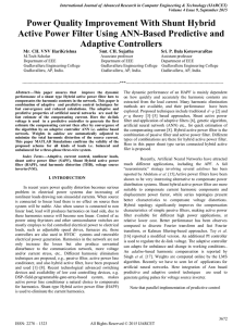 Power Quality Improvement With Shunt Hybrid Active Power Filter