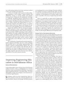 Improving Engineering Edu - Open Access Journals at BC