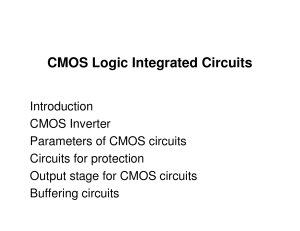 CMOS Logic Integrated Circuits