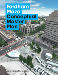 Fordham Plaza Conceptual Master Plan