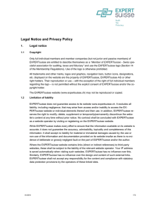 Legal Notice and Privacy Policy