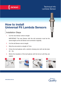 How to install Universal Fit Lambda Sensors