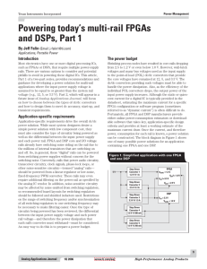 Powering today?s multi-rail FPGAs and DSPs, Part 1