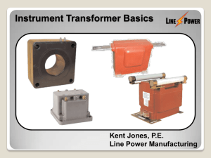 Instrument Transformer Basics