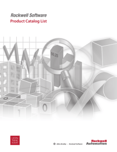 Product Catalog List - Rockwell Automation