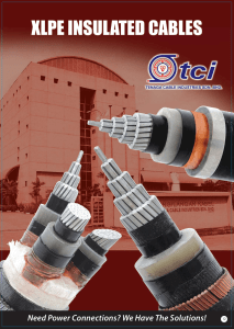 XLPE INSULATED CABLES