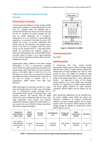 superconducting magnetic energy storage factsheet PDF, 178KB