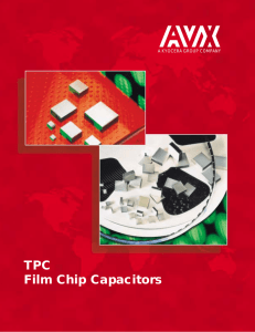 TPC Film Chip Capacitors