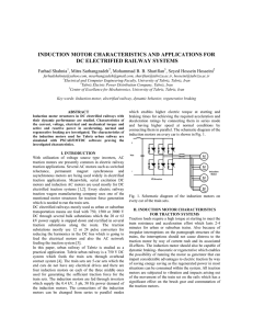 induction motor characteristics and applications for dc