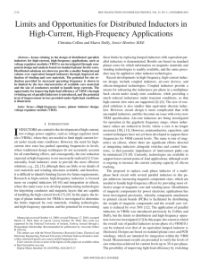 Limits and Opportunities for Distributed Inductors in