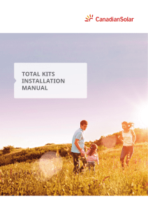 total kits installation manual