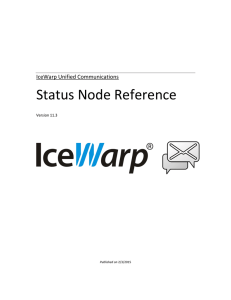 Status Node Reference - FTP Directory Listing